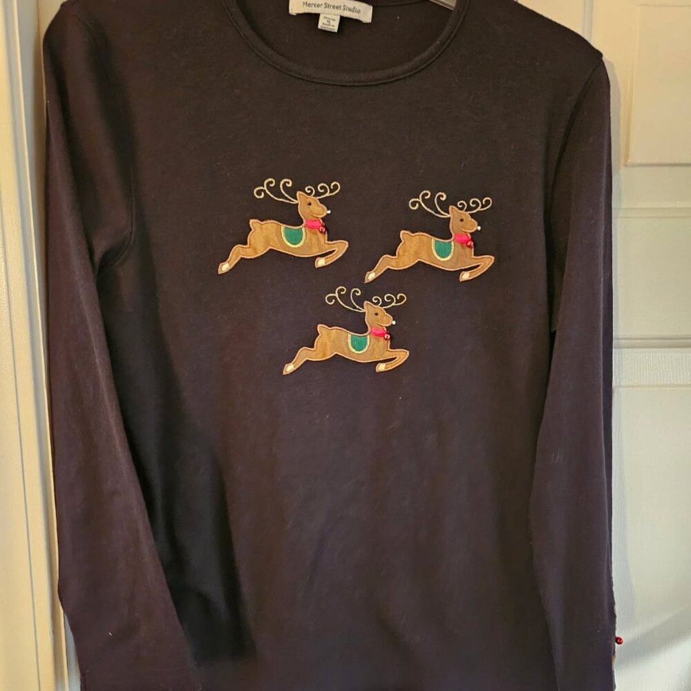 Mercer Street Studio Festive Christmas shirt